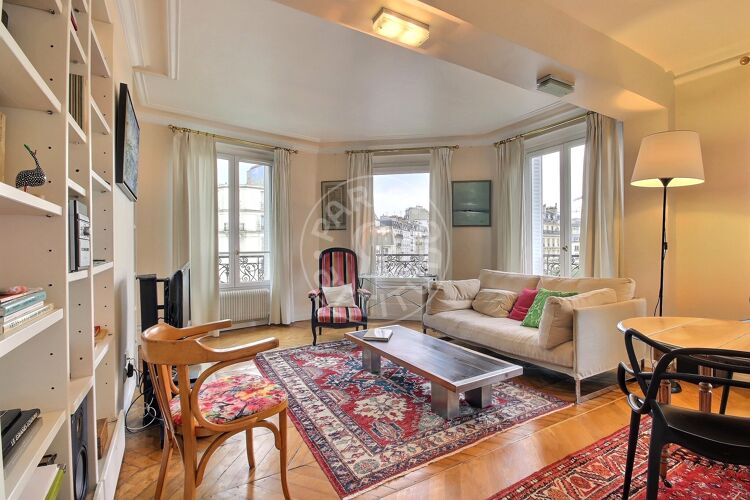 Living room - Furnished 1 bedroom - Paris 75005 - 11951