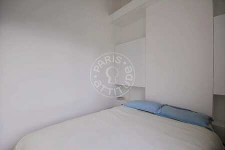 Camera da letto Appartamento arredato - 61m²  - 2 locali - Victor Hugo - Parigi