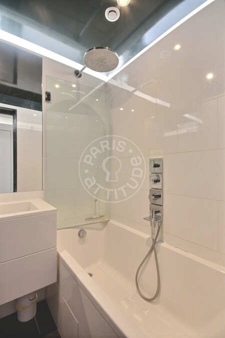 Casa de banho Apartamento mobilado - 48m²  - 1 quarto - Montrouge