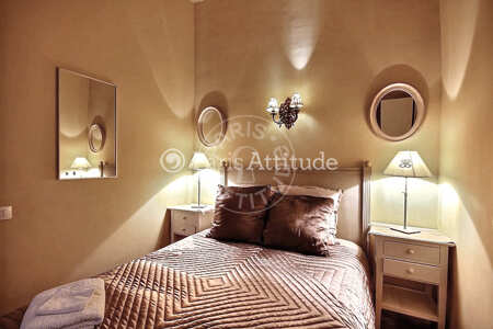 Chambre Appartement meublé - 39m²  - 1 chambre - Pyramides / Palais Royal - Paris