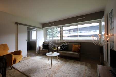 Living room Furnished apartment - 57m²  - 2 bedrooms - Daumesnil - Paris