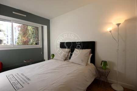 Bedroom Furnished apartment - 57m²  - 2 bedrooms - Daumesnil - Paris
