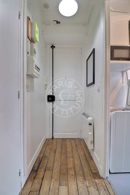 Ingresso Monolocale arredato - 22m²  - Ménilmontant - Parigi