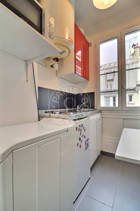 Cucina Monolocale arredato - 22m²  - Ménilmontant - Parigi