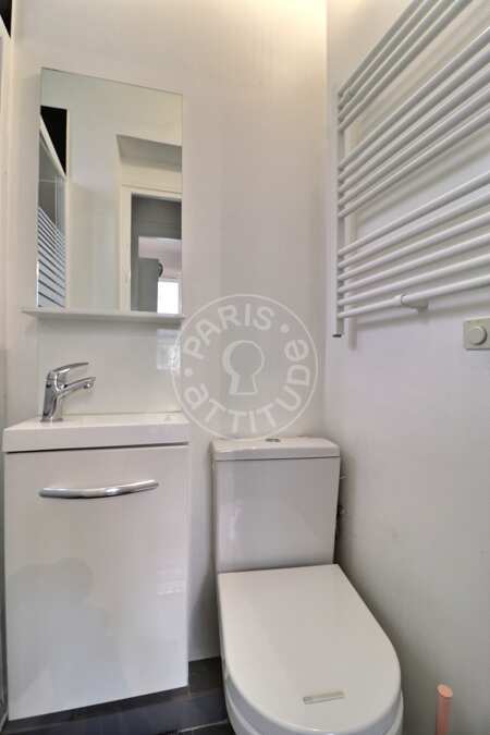 Bagno Monolocale arredato - 22m²  - Ménilmontant - Parigi
