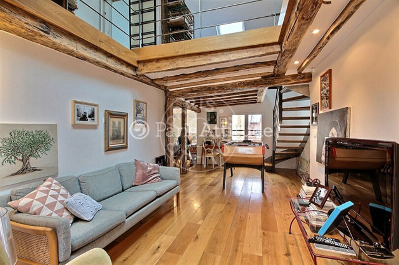 Furnished 2 bedrooms - Paris 75001 - 12048