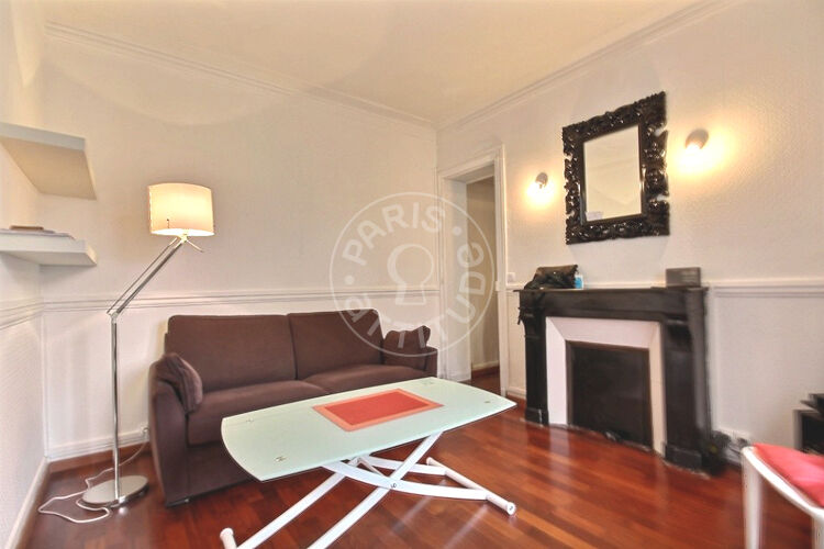 Wohnzimmer - Möblierte 1 Zimmer - Paris 75019 - 12058