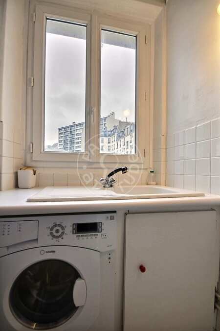 Cucina Appartamento arredato - 36m²  - 1 locale - Buttes-Chaumont - Parigi