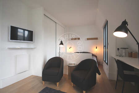 Salotto Monolocale arredato - 19m²  - Châtelet - Parigi