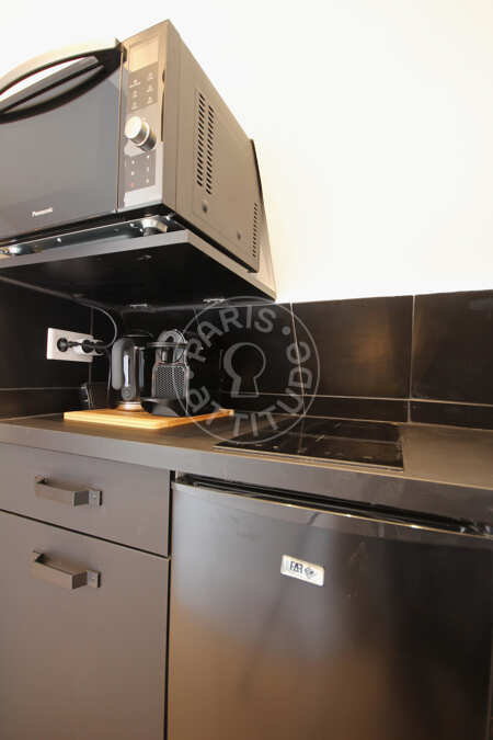 Cucina Monolocale arredato - 19m²  - Châtelet - Parigi