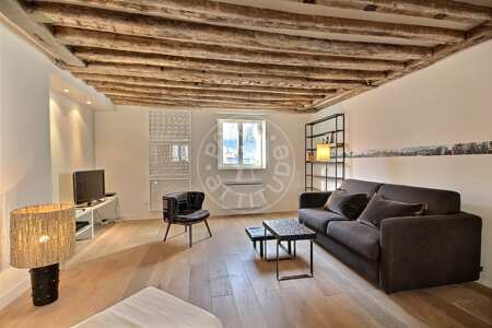 Sala Apartamento mobilado - 47m²  - 1 quarto - Bastille - Paris