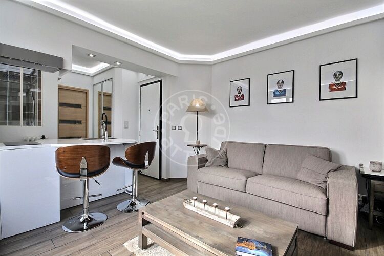 Salon - Studio meublé - Paris 75016 - 12076