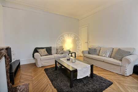 Salón Piso amueblado - 46m²  - 1 dormitorio - Victor Hugo - París