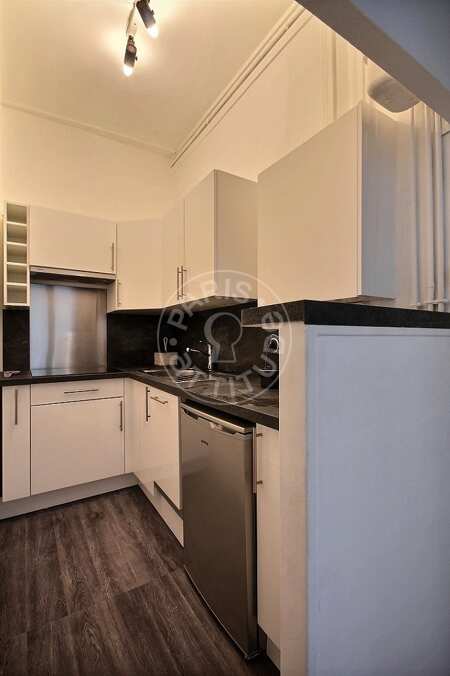 Cocina Piso amueblado - 46m²  - 1 dormitorio - Victor Hugo - París