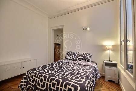 Dormitorio Piso amueblado - 46m²  - 1 dormitorio - Victor Hugo - París