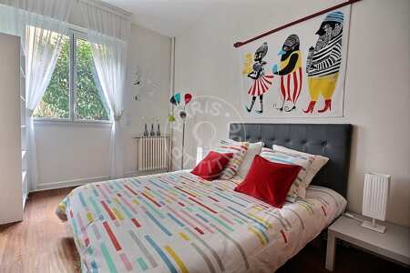 Bedroom Furnished apartment - 56m²  - 1 bedroom - Pereire - Paris