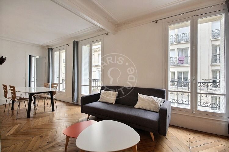 Salotto - 2 locali arredato - Parigi 75008 - 12119