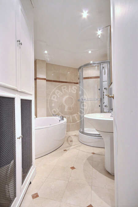 Badezimmer Möblierte wohnung - 120m²  - 2 Zimmer - Porte Dauphine - Paris