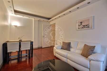 Wohnzimmer Möblierte wohnung - 60m²  - 1 Zimmer - Porte Dauphine - Paris