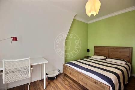 Bedroom Furnished apartment - 31m²  - 1 bedroom - Oberkampf - Paris