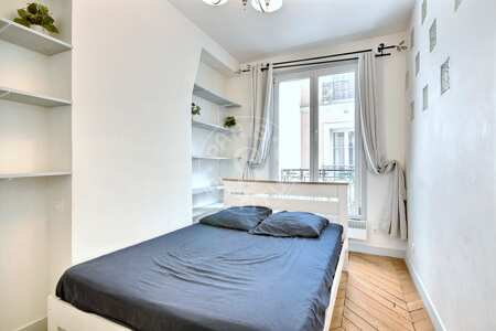 Quarto Apartamento mobilado - 27m²  - 1 quarto - Poissonnière - Paris