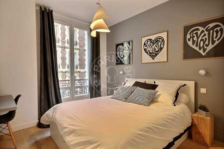 Quarto Apartamento mobilado - 63m²  - 2 quartos - Jardin du Luxembourg - Paris