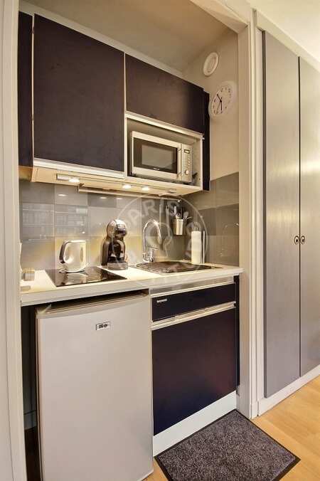 Küche Möblierte studio - 25m²  - Bir-Hakeim - Paris