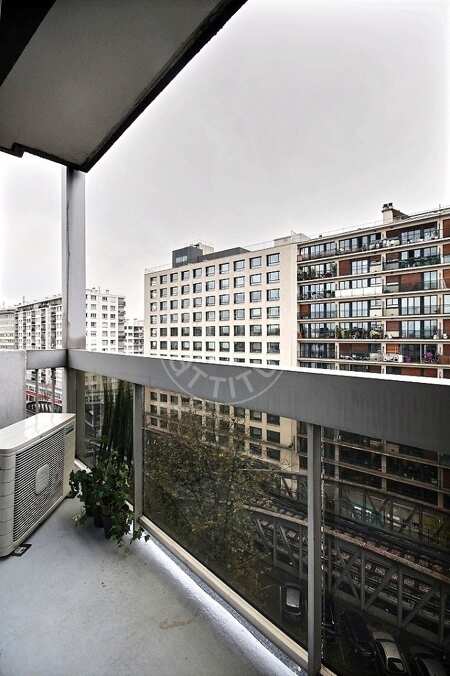 Balkon Möblierte studio - 25m²  - Bir-Hakeim - Paris