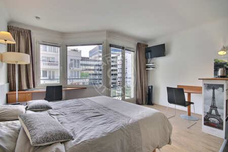 Wohnzimmer Möblierte studio - 25m²  - Issy-les-Moulineaux