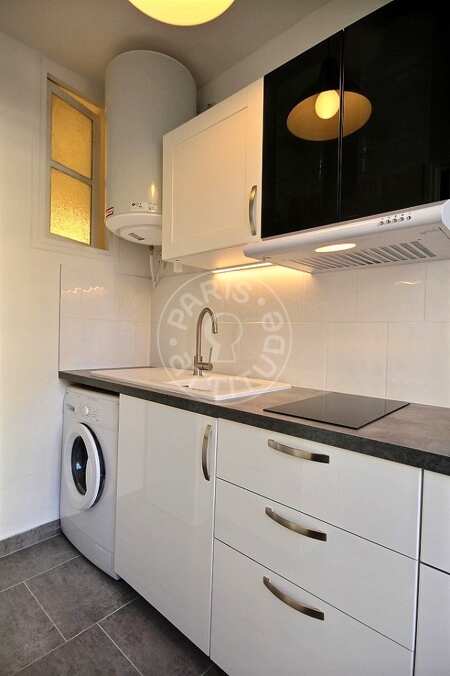 Kitchen Furnished apartment - 42m²  - 1 bedroom - Nation - Paris
