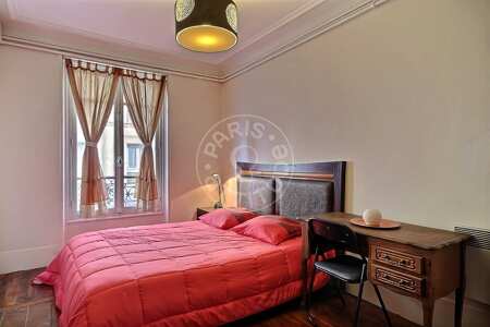 Bedroom Furnished apartment - 42m²  - 1 bedroom - Nation - Paris