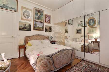 Quarto Apartamento mobilado - 103m²  - 3 quartos - Saint-Lazare - Paris