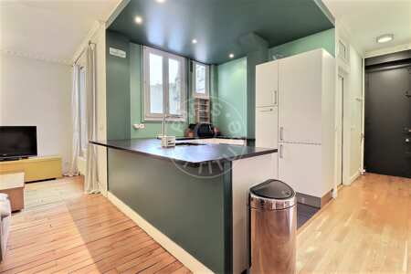 Cuisine Appartement meublé - 65m²  - 2 chambres - Montmartre / Place des Abbesses - Paris