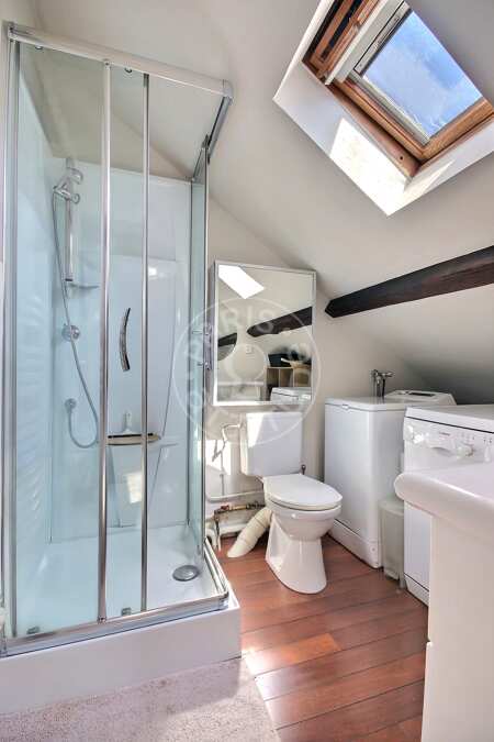 Badezimmer Möblierte studio - 19m²  - Pasteur - Paris