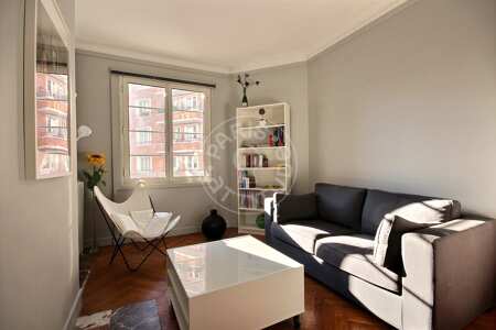 Wohnzimmer Möblierte wohnung - 43m²  - 1 Zimmer - Convention - Paris