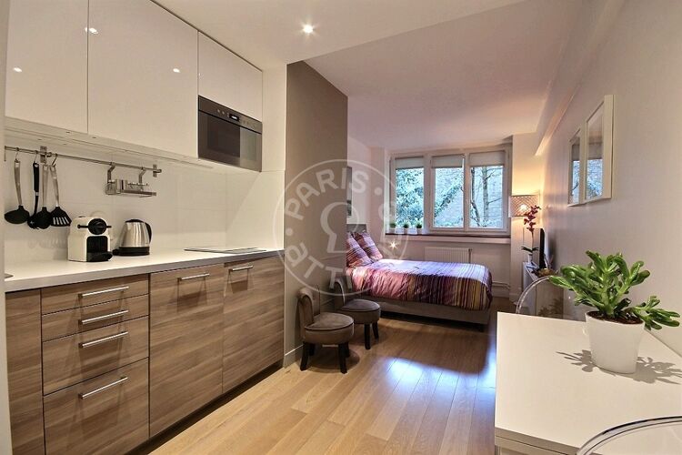 Living room - Furnished studio - Paris 75006 - 12179