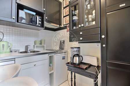 Cucina Monolocale arredato - 28m²  - Temple - Parigi