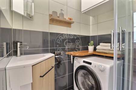 Casa de banho Apartamento mobilado - 31m²  - 1 quarto - Boulogne-Billancourt