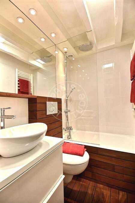 Baño Estudio amueblado - 22m²  - Ecole Militaire / Unesco / Duroc - París