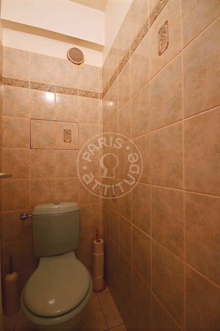 Inodoro Piso amueblado - 95m²  - 2 dormitorios - Bir-Hakeim - París