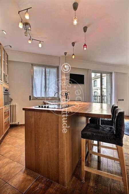Cozinha Apartamento mobilado - 59m²  - 2 quartos - Musée d'Orsay - Paris