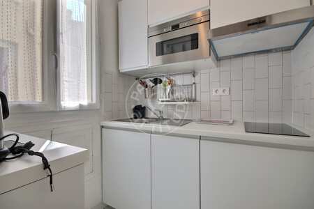 Cocina Piso amueblado - 31m²  - 1 dormitorio - Place d'Italie - París