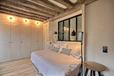 Wohnzimmer Möblierte studio - 26m²  - Châtelet - Paris