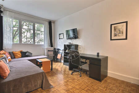 Living room Furnished apartment - 40m²  - 1 bedroom - Gare de l'Est / Gare du Nord - Paris