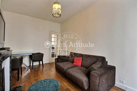 Sala Apartamento mobilado - 43m²  - 1 quarto - Montparnasse - Paris