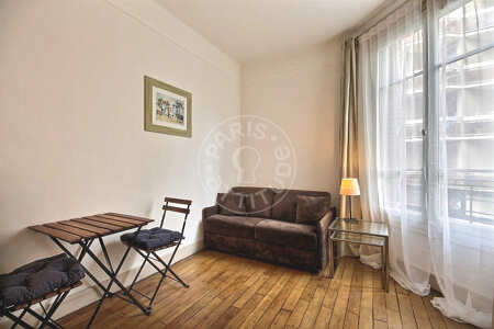 Sala Quitinete mobilado - 22m²  - Auteuil - Paris