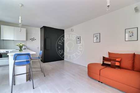 Salotto Appartamento arredato - 35m²  - 1 locale - Temple - Parigi