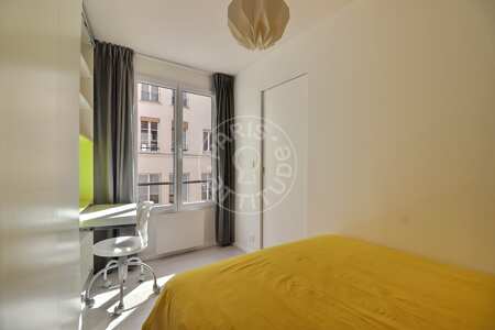 Camera da letto Appartamento arredato - 35m²  - 1 locale - Temple - Parigi