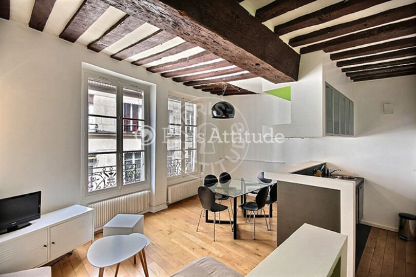 Furnished 1 bedroom - Paris 75002 - 12276