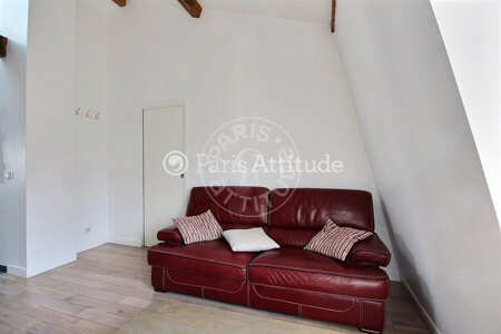 Living room Furnished apartment - 45m²  - 1 bedroom - Bercy - Paris